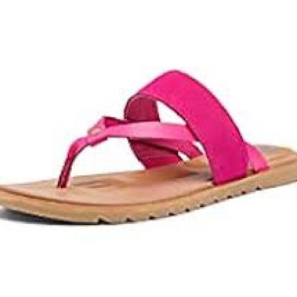 Sorel Women's Vibrant Pink Sandals size 5.5 - Picture 1 of 6
